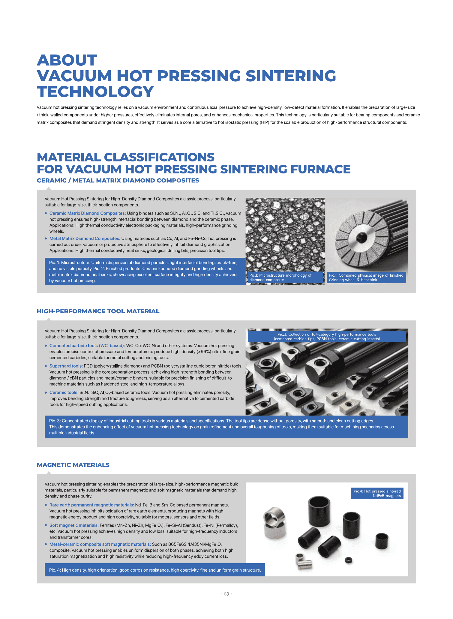 P Series hot pressing furnace brochure page 4