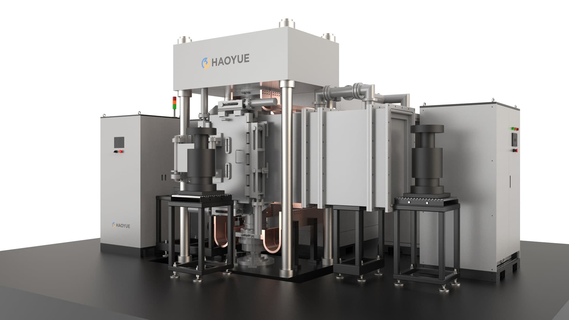 Semi-continuous Type Spark Plasma Sintering